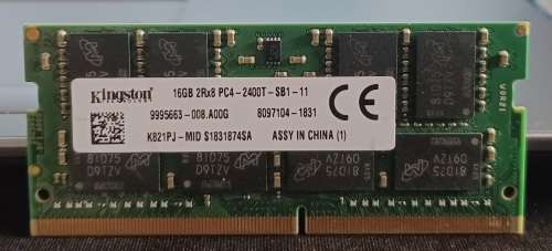Kingston 16GB PC4-2400T 9995663 Laptop RAM
